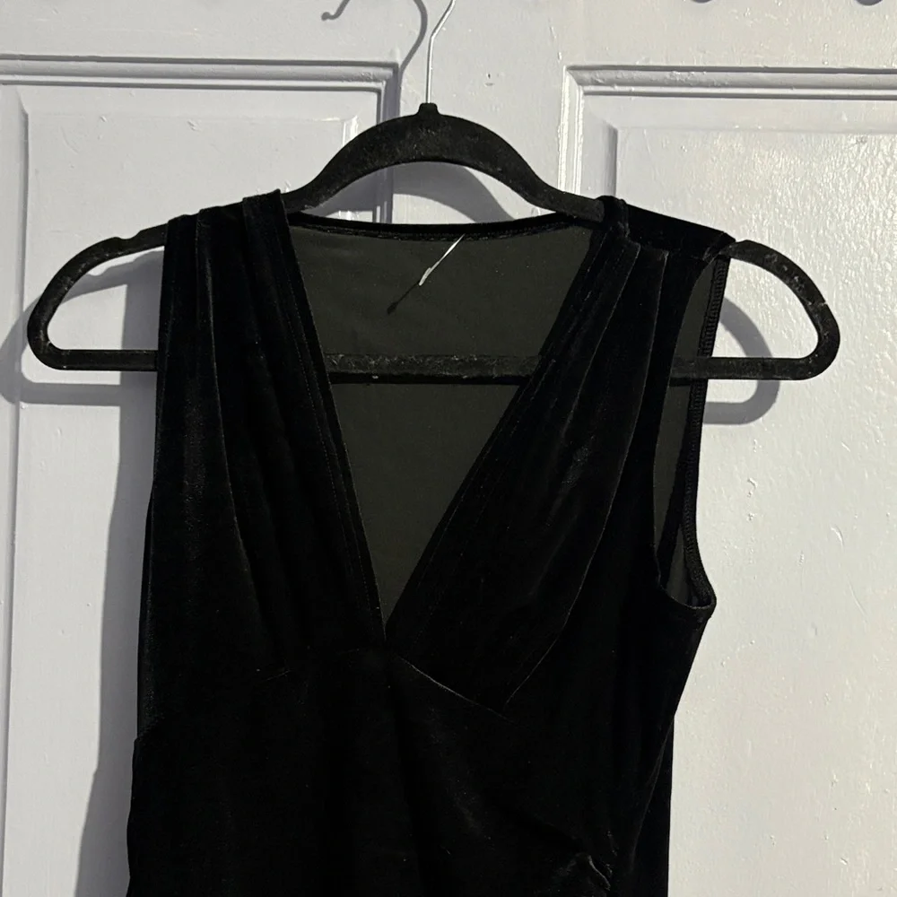 Black Velvet Dress